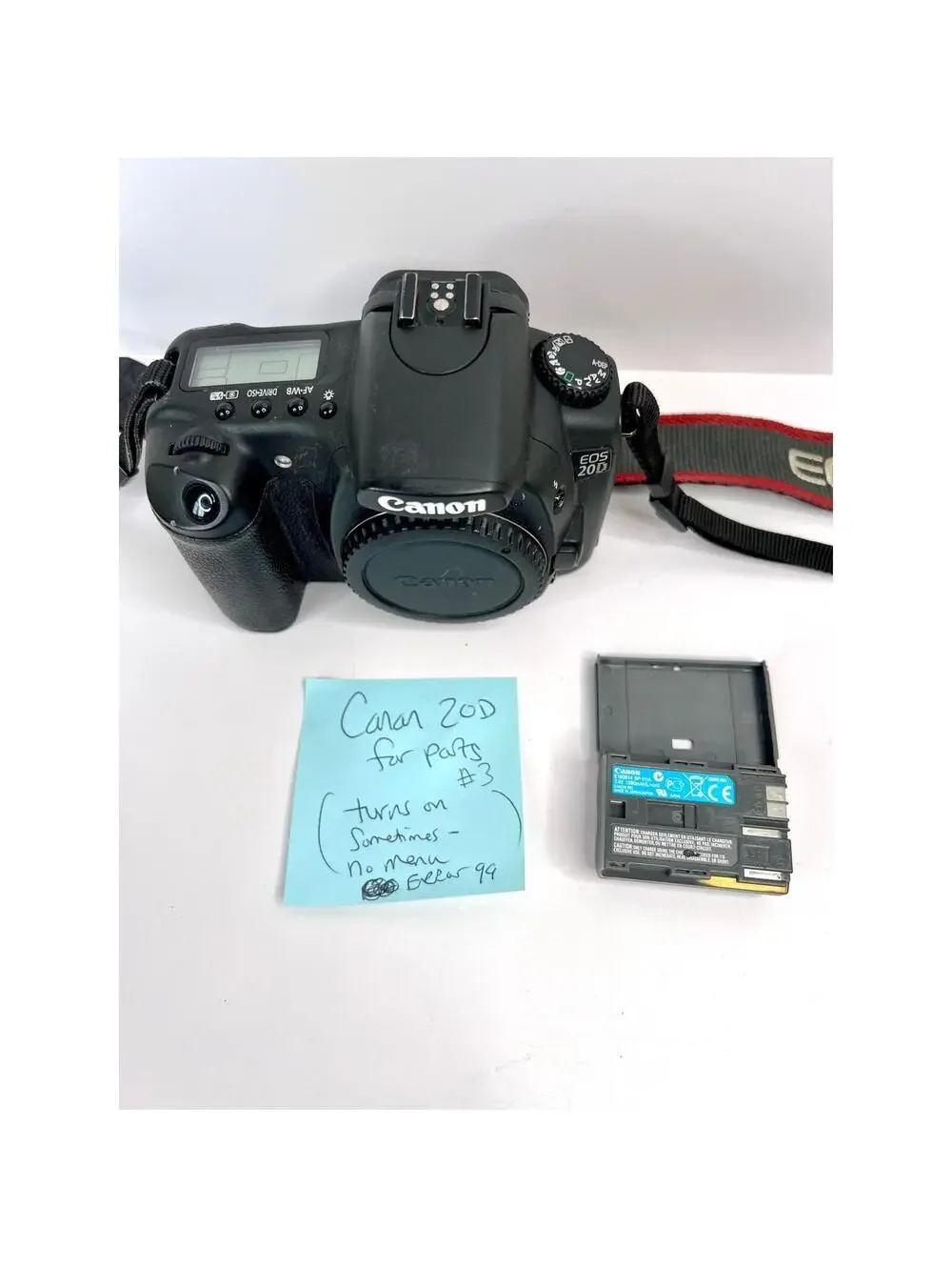 Canon EOS 20D DSLR Camera Body {8.2MP} (Body Only) *FOR PARTS - AS IS (#3)